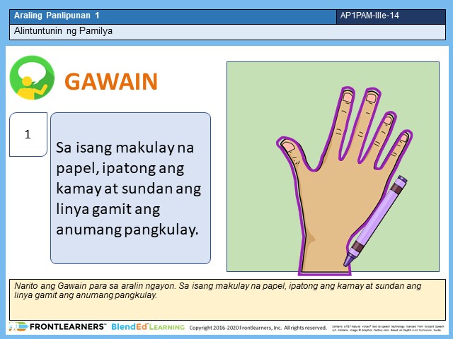 Frontlearners Araling Panlipunan 01: AP_01_028_Gawain